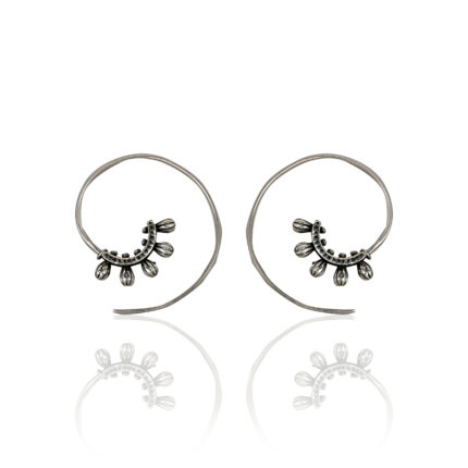 Indonesian Spiral Earring